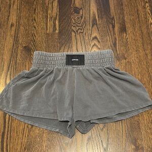 Talentless Women’s Boxing Shorts - Steel Grey
